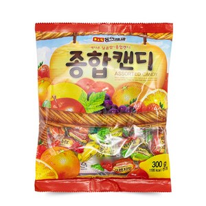동아제과 과일 맛 종합캔디 300g, 1개