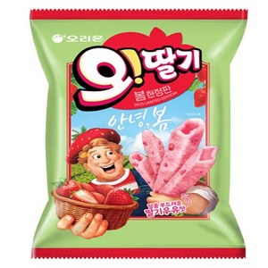 오리온 오딸기 과자 봄 한정판, 1개, 55g