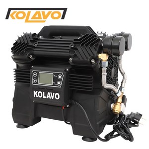 콜라보 콤프레샤 유선타입 KOLAVO DC990S 4HP 4마력 저소음 오일리스 타입 콤프월드, 1개
