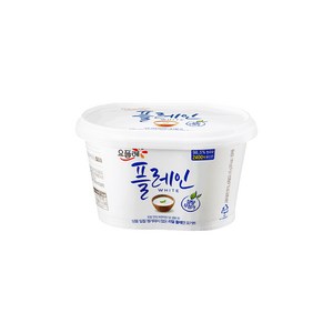 요플레 플레인 화이트, 430g, 4개