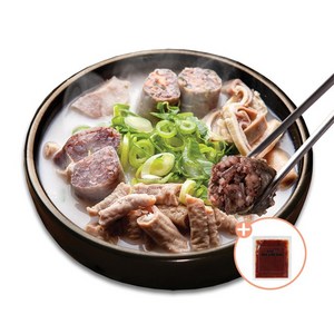 (주)장순필푸드 가마솥 순대탕 순대국 700g, 5개