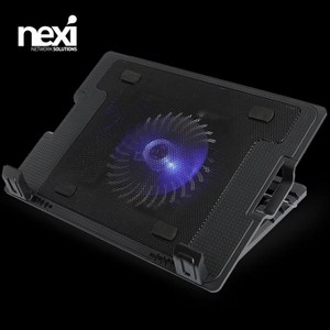 넥시 NX1026 노트북 쿨러 거치대 (1팬), 1팬 쿨링 받침대 NX1026