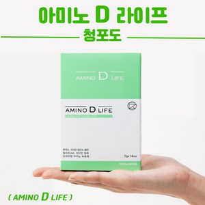 아미노 D 라이프 청포도맛, 98g, 1개