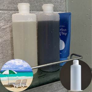호개몰 담아쓰는 운동 여행 샴푸공병 워시공병 다용도 샤워용품 공병, 400ml, 2개