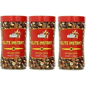 Joycie Elite Elite Instant Pue Coffee 엘리트 인스턴트 퓨어 커피 200g 3개, 1개입