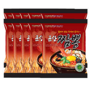 군산 짬뽕 라면 5개 10개 20개