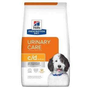 힐스 독 강아지 처방사료 c/d cd 1.5kg 결석사료 방광결석 방광염 처방사료