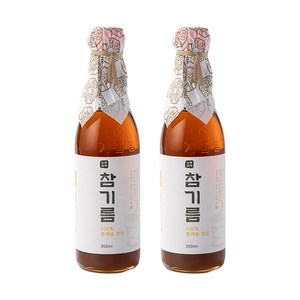 [농부미학] 저온압착 참기름 350ml + 참기름 350ml, 2개