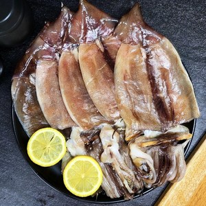 쫄깃쫄깃 반건조 동해안 피데기 오징어 5미 1set, 2세트, 550g