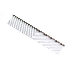 마단 콤 M-H190 Comb 일자빗 코움, 1개, Silver