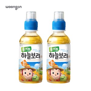 웅진 유기농 하늘보리 200ml*12입 음료 아기보리차, 200ml, 12개