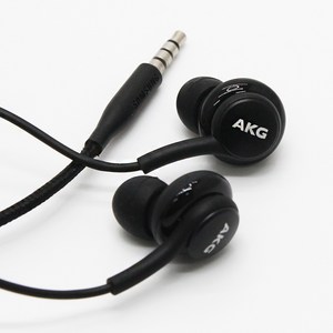 삼성 S10 AKG 3.5mm 안드로이드 게이밍 노트북 PC 태블릿 MP3 인이어 유선이어폰, S10/블랙(3.5mm)