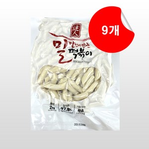 오분떡볶이 세영 달인이 만든 밀 떡볶이 떡 2kg X 9개