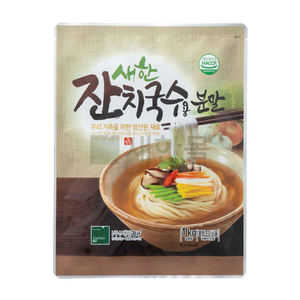 새한 잔치국수용 분말, 5개, 1kg