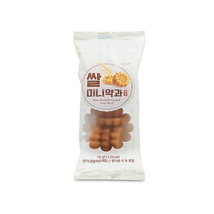 동화 쌀미니약과 70g (1개), 1개