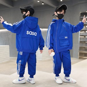 비엔스 남아 봄 가을 세트 초중생 추리닝 주니어 긴팔 긴바지 초등생 바람막이 방풍 상하의