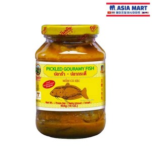 태국 판타이 Pantai 피클 구라미 피쉬 젓갈 454g 음식 요리 식자재 식품 / PICKLED GOURAMY FISH MAM CA SAC, 1개