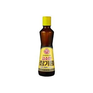 오뚜기 고소한 참기름, 320ml, 5개