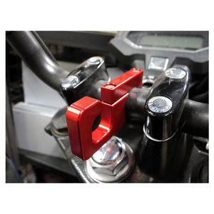 혼다 2022년식 PCX125 155 22mm 오픈핸들 크롬 봉지걸이 PCX MSX 튜닝파츠 전년식가능, 1개