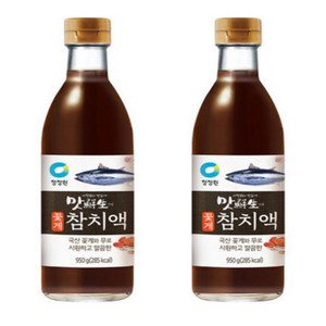 (1+1) 맛선생 꽃게 참치액 950g, 2개