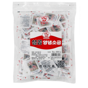 범아뽀빠이 설곰 양념소금 200p, 15개, 600g