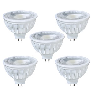 데이온 LED 할로겐 MR16 8W 12V, 5개, 주백색