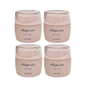 라끄베르 엘브이 콜라겐 플러스 바이탈 크림, 60ml, 4개