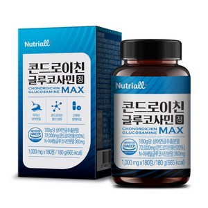 콘드로이친 글루코사민 1000mg x 180정 6개월분, 1개