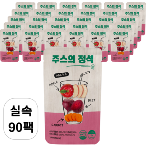 주스의정석 ABC주스, 100ml, 90개