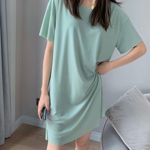 포그디 아이스 반팔 여름 원피스 홈웨어 잠옷 쿨원피스