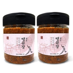 [땡큐땡초장]매콤장의 원조 땡초장 450g x 2통, 없음, 2개