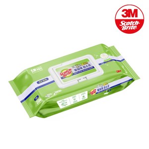 3M 스카치브라이트 최신형 더블액션 대형 물걸레 청소포 20매입, 1개