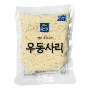 면사랑 생우동사리면200g면사랑, 200g, 2개