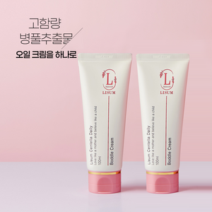 리숨센텔라 베이비 보들크림 5가지오일 진정특허성분 고보습 100ml 2개세트, 2개