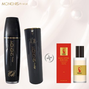 [루안코리아] 본사정품/신상 블랙몽니스120ml/레드캣리프팅팩/뿌리는에센스/올인원화장품, 블랙120ml+앰플50ml, 1set