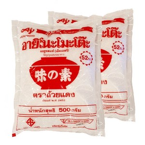 태국 AJINO MOTO 아지노모토 BOT NGOT MI CHINH, 500g, 2개