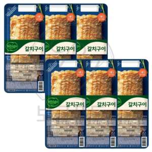 [CJ] 비비고 노릇하게 구운 갈치구이 70gX 6개, 70g