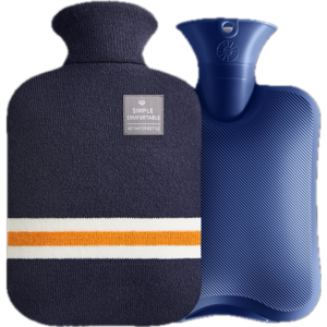 쟁구네 보온 보냉 물주머니 온수 찜질팩 핫팩 2리터, 1000ml, 네이비, 1개