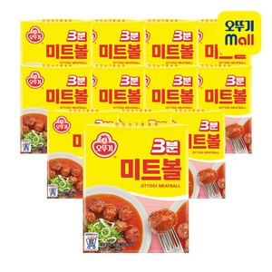 오뚜기 3분 미트볼, 150g, 12개