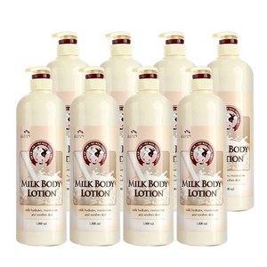 꽃을든남자 우유 바디로션, 1000ml, 8개