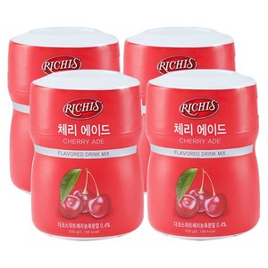 리치스 체리 에이드분말, 550g, 1개입, 4개