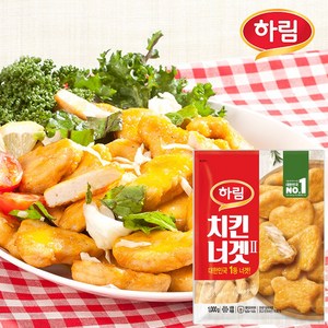 하림 치킨너겟(2), 1kg, 1개