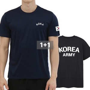 이그잼플 L~4XL 기능성 쿨 티셔츠 반팔티 로카 군인티 곰신 아미티