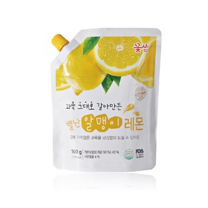 7322. 별난 알맹이(레몬) - 꽃샘500g, 500g, 1개