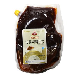 청정원직화구이숯불바베큐소스 대상 2kg, 1개, 단품