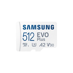 삼성전자 EVO PLUS 마이크로SD 메모리카드 MB-MC512KA/KR, 512GB