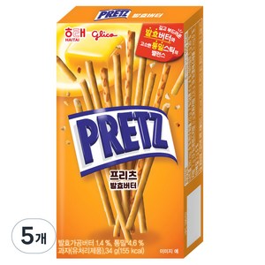 프리츠 발효버터, 34g, 5개