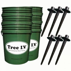 수목물주머니 트리아이브이 TREE IV. PACKAGE-2(관수젝6개+저수조6개) 국제특허제품, 1개