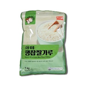 화미 화미 생찹쌀가루 100% 1kg, 1개