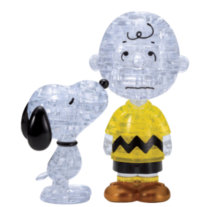 3D 크리스탈 퍼즐 스누피와 찰리 브라운 (Snoopy & Charlie Brown), 1개